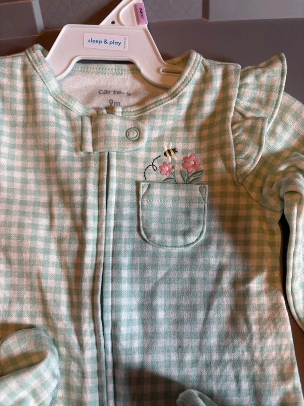 Carters gingham sleep
